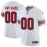 Customized Men & Women & Youth Nike 49ers White Rush Player Limited Jersey,baseball caps,new era cap wholesale,wholesale hats